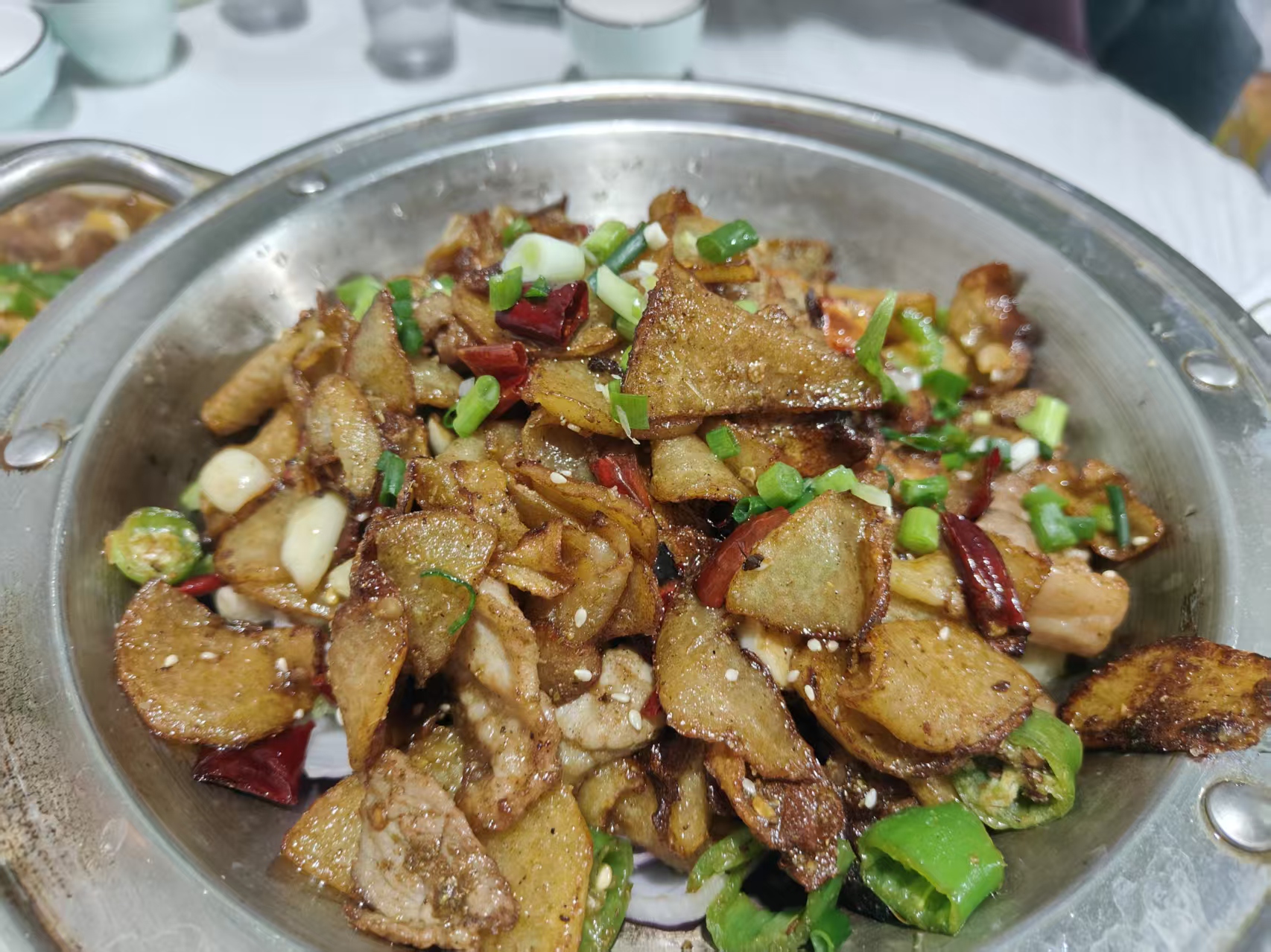 干锅土豆肉片